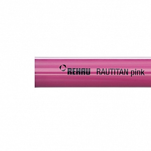 Труба из сшитого полиэтилена Rehau RAUTITAN Pink 25х2,8 мм, бухта 50 м