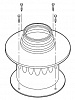 Переходник B22  Buderus 60/100 х 80 мм